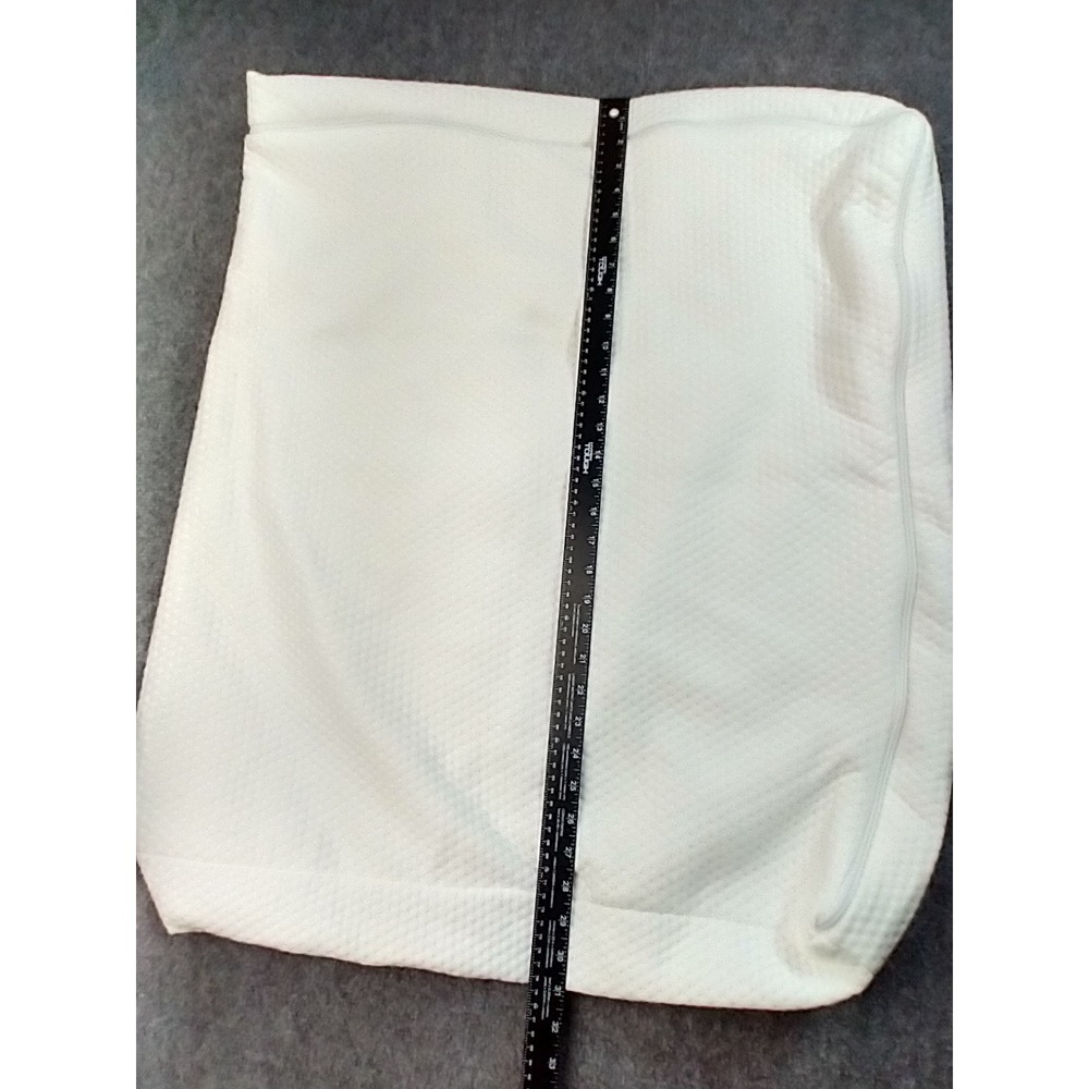 Graco Mattress Cover Replacement Baby White Quilted Zippered 06710-400